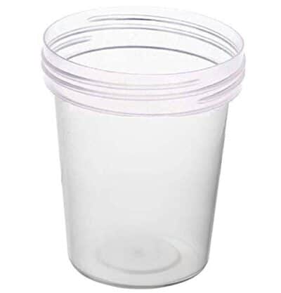 Specimen Cups With Leak Proof Screw on Lids - 4oz [Pack of 50] Clear Non-Sterile Urine Sample Jars - Containers for Safe Pee, Stool, Semen Sample Collection for Testing (50) - Image 5