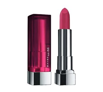 Maybelline Color Sensational Lipstick, Lip Makeup, Matte Finish, Hydrating Lipstick, Nude, Pink, Red, Plum Lip Color, Mesmerizing Magenta, 0.15 oz; (Packaging May Vary)