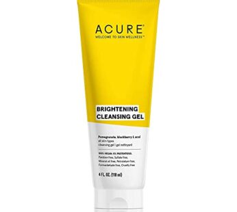 Acure Organics Brilliantly Brightening Cleansing Gel — 4 oz