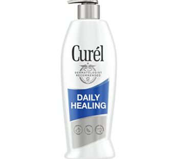 Curel Daily Healing Hand and Body Lotion, Moisturizer Nourishes Dry Skin with Advanced Ceramide Complex, Repairs Moisture Barrier, 13 Fl Ounces
