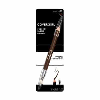 COVERGIRL Perfect Blend Eyeliner Pencil, Black Brown, 1 Count, .03 Oz, Eyeliner Pencil with Blending Tip For Precise or Smudged Look (Packaging May Vary) - Image 4