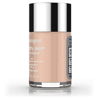 Neutrogena Healthy Skin Liquid Makeup Foundation, Broad Spectrum SPF 20 Sunscreen, Lightweight & Flawless Coverage Foundation with Antioxidant Vitamin E & Feverfew, 90 Warm Beige, 1 fl. oz - Image 12