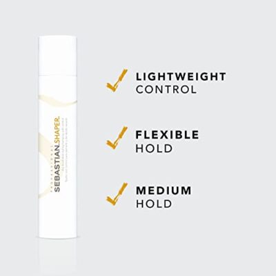 Sebastian Professional Shaper 55%, Medium Hold Hairspray, 10.6 oz - Image 2