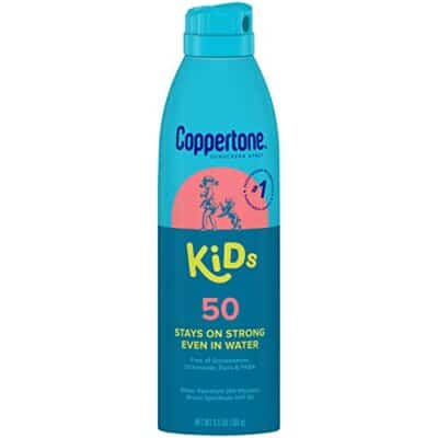 Coppertone Sunscreen Spray SPF 50, Broad Spectrum, Water Resistant for Kids, #1 Pediatrician Recommended Brand, 5.5 Ounce (Pack of 2) - Image 12