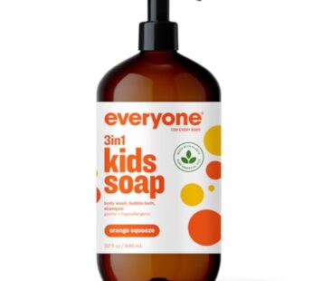 Everyone for Every Body Soap for Every Kid, Orange Squeeze, 32 Ounce