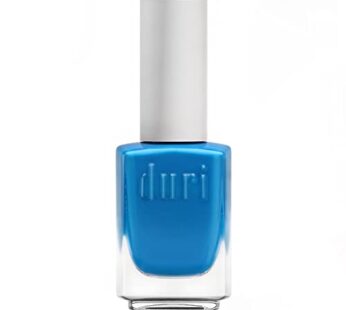 duri Nail Polish, 104S Summertime Blues, Pastel Blue Shade, Full coverage, Fast Drying, Easy at Home Application, 0.45 Fl Oz