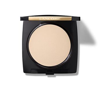 Lanc?me Dual Finish Powder Foundation – Buildable Sheer to Full Coverage Foundation – Natural Matte Finish – 320 Amande III Neutral