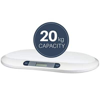Smart Weigh Digital Baby Scale, Infant Scale for Weighing Pet Scale for Puppy and Cat in Pounds, Ounces, Kilograms, Accurate Digital Scale for Infants, Toddlers, and Babies up to 44 Lbs. - Image 3