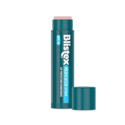 Blistex Medicated Lip Balm, 0.15 Ounce, (Pack of 24) ? Prevent Dryness & Chapping, SPF 15 Sun Protection, Seals in Moisture, Hydrating Lip Balm, Easy Glide Formula for Full Coverage - Image 2
