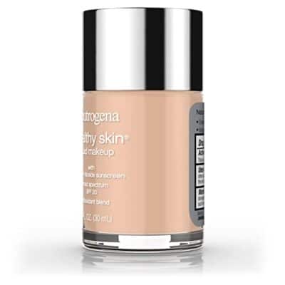 Neutrogena Healthy Skin Liquid Makeup Foundation, Broad Spectrum SPF 20 Sunscreen, Lightweight & Flawless Coverage Foundation with Antioxidant Vitamin E & Feverfew, Natural Tan, 1 fl. oz - Image 15