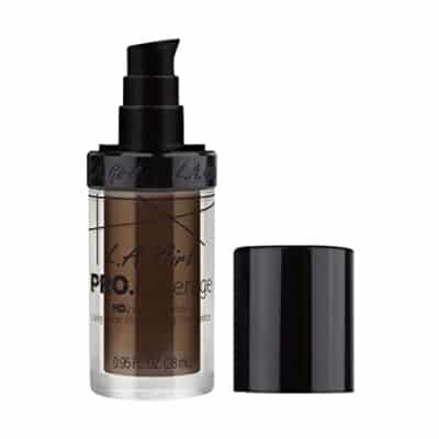 L.A. Girl Pro Coverage Liquid Foundation, Dark Chocolate, 0.95 Fl Oz - Image 2