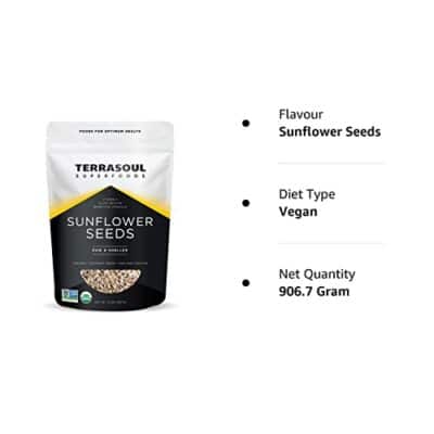 Terrasoul Superfoods Organic Hulled Sunflower Seeds, 2 Pounds - Image 6