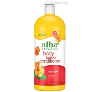 Alba Botanica Body Builder Conditioner, Mango, 32 Oz