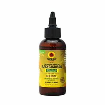 Tropic Isle Living Jamaican Black Castor Oil, 4oz - Pet Bottle | Rich in Vitamin E, Omega Fatty Acids & Minerals | For Hair Growth Oil, Skin Conditioning, Eyebrows & Eyelashes