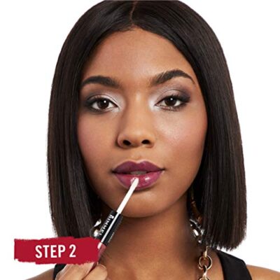 Rimmel London Provocalips 16hr Kiss-Proof Lip Color - Two-Step Liquid Lipstick to Lock in Color and Shine - 430 Wish Upon A Berry, .14 fl.oz. - Image 11