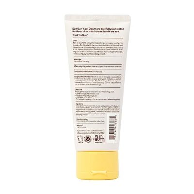 Sun Bum Cool Down Aloe Vera Lotion - Vegan After Sun Care with Cocoa Butter to Soothe and Hydrate Sunburn- 3 oz - Image 2