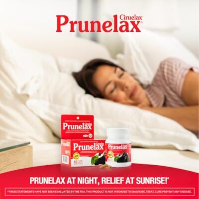 Prunelax Ciruelax Regular Strength Laxative Tablets - Overnight Relief for Occasional Constipation, Senna Extract, Vegan & Gluten-Free, Fast-Acting Gentle Relief - 60ct - Image 6