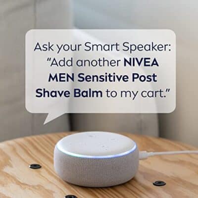 NIVEA MEN Sensitive Post Shave Balm with Vitamin E, Chamomile and Witch Hazel Extracts, 3.3 Fl Oz Bottle - Image 10