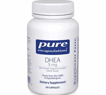 Pure Encapsulations  mg – Immune Support & Hormones Balance* – Micronized – Gluten Free & Vegan – 60 Capsules