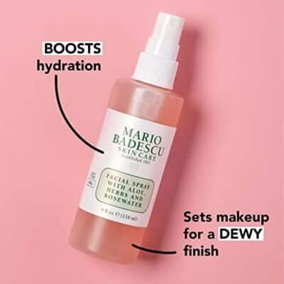 Mario Badescu Facial Spray with Aloe, Herbs and Rose Water for All Skin Types, Face Mist that Hydrates, Rejuvenates & Clarifies, 4 FL OZ - Image 3