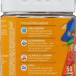 OLLY Kids Immunity Gummy, Immune Support, Wellmune, Elderberry, Vitamin C, Zinc, Chewable Supplement, Cherry - 50 Count - Image 13