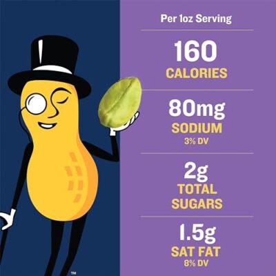 PLANTERS Pistachio Lovers Nut Mix, Mixed Nuts Snack with Pistachios no shell, Almonds & Cashews, Party Snacks, Plant-Based Protein, After School Snack, Bulk Nuts, Kosher 1lb 2.5oz Canister - Image 2