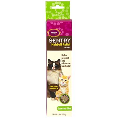 Sentry Hairball Relief for Cats,Malt Flavor,4.4 Ounces - Image 2