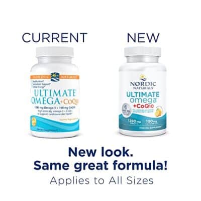 Nordic Naturals Ultimate Omega + CoQ10, Lemon - 120 Soft Gels - 1280 mg Omega-3 + 100 mg CoQ10 - Heart Health, Cellular Energy, Antioxidant Support - Non-GMO - 60 Servings - Image 5