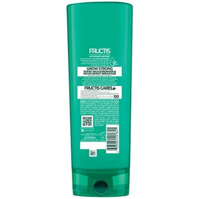 Garnier Hair Care Fructis Grow Strong Conditioner, 12 Fluid Ounce - Image 3