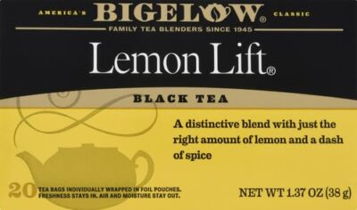 Bigelow, Black Tea, Lemon Lift, 20 Tea Bags, 1.37 oz (38 g) - Image 2