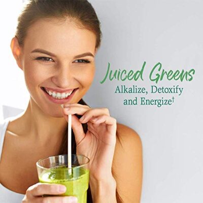 Garden of Life Super Greens Powder Smoothie & Mix, Probiotics & Digestive Enzymes for Digestive Health, Organic Superfoods Nutrition Fruit and Vegetables for Women & Men Energy, Original, 60 Servings - Image 2