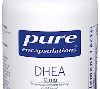 Pure Encapsulations 10 mg – Adrenal Supplement for Immune Support, Metabolism & Hormone Balance – with Micronized  – 60 Capsules
