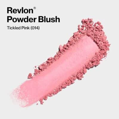 Revlon Blush, Powder Blush Face Makeup, High Impact Buildable Color, Lightweight & Smooth Finish, 014 Tickled Pink, 0.17 oz - Image 2