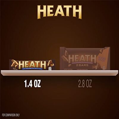 HEATH Milk Chocolate English Toffee Full Size, Bulk, Individually Wrapped Candy Bars, 1.4 oz (18 count) - Image 4