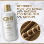 CHI Keratin Reconstructing Shampoo, Delivers Healthier Hair, Adds Shine & Helps Prevent Future Breakage, Sulfate, Paraben, & Cruelty-Free, 12 Oz - Image 3