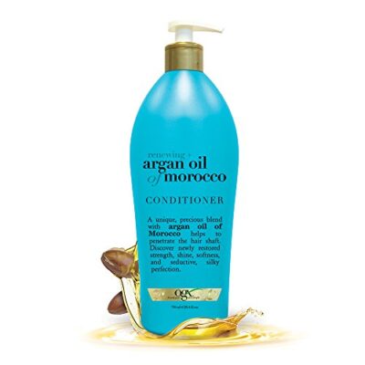 OGX Renewing + Argan Oil of Morocco Conditioner, 25.4 Ounce Salon Size - Image 3