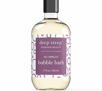 Deep Steep Bubble Bath, 17oz (Fig Apricot)