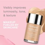 Neutrogena Healthy Skin Liquid Makeup Foundation, Broad Spectrum SPF 20 Sunscreen, Lightweight & Flawless Coverage Foundation with Antioxidant Vitamin E & Feverfew, Medium Beige, 1 fl. oz - Image 2