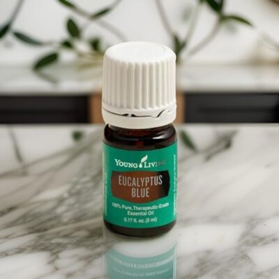 Young Living Eucalyptus Blue Premium Essential Oil Diffuser - 100% Pure, Cool & Refreshing Scent - Aromatherapy for Relaxation and Muscle Relief - 5ml Bottle - Image 4