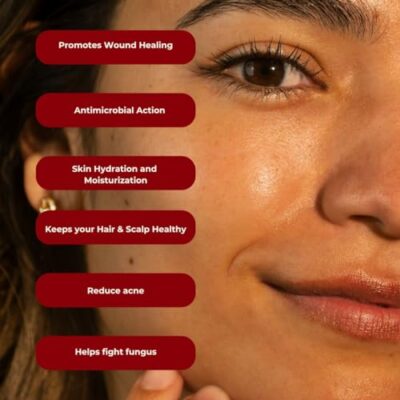Pur O3 Fully Ozonated Castor Oil - Pure, Natural, Organic Ozonated Oil - Castor Oil Skin Care from Ozonated, Oxygenated Castor Oil - Ozone Oil in a Glass Jar, 2 oz - Image 3