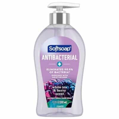 Softsoap Antibacterial Liquid Hand Soap, White Tea & Berry Scent Hand Soap, 11.25 Ounce, 6 Pack - Image 2