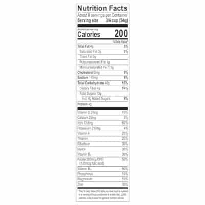 Great Grains Raisins Dates and Pecans Breakfast Cereal, Raisin Cereal with Sweet Dates and Granola Clusters, Non-GMO Project Verified, 16 OZ Box - Image 6