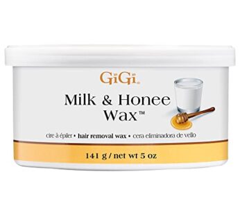 GiGi Milk & Honee Wax for Hair Waxing/Hair Removal, 5 oz