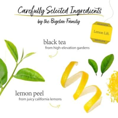 Bigelow Tea Lemon Lift Black Tea, Caffeinated Tea with Lemon, 20 Count Box (Pack of 6), 120 Total Tea Bags - Image 3