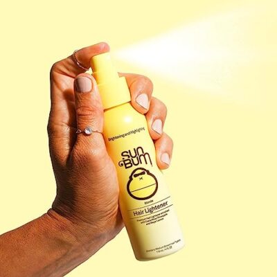 Sun Bum Blonde Formula Hair Lightener, 4 oz Spray Bottle, 1 Count, Blonde. For Blonde to Medium Brown Hair Types - Image 3