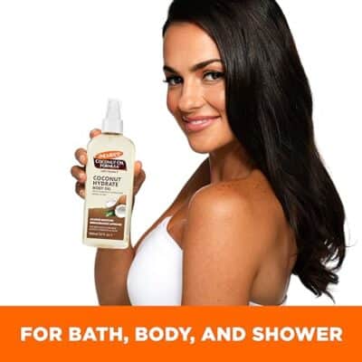Palmer's Coconut Oil Formula Body Oil, Body Moisturizer with Green Coffee Extract, Bath Oil for Dry Skin, 5.1 Ounces (Spray Cap) - Image 7