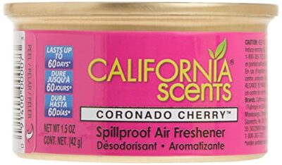 Can Air Freshener and Odor Neutralizer by California Scents, Set of 12 Spillproof Cans for Home and Car, Coronado Cherry, Fresh and Bold, 1.5 Oz Each - Image 3