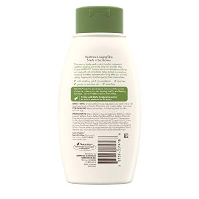 Aveeno Daily Moisturizing Body Wash, 12 Fl Oz - Image 2