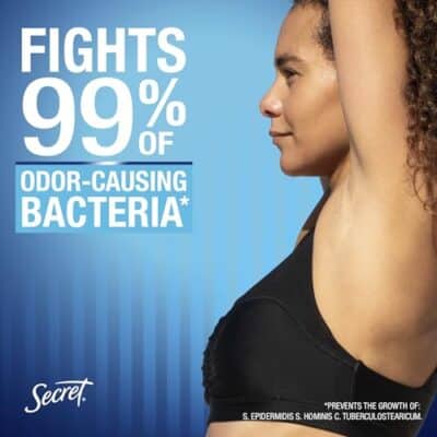 Secret Outlast Antiperspirant and Deodorant for Women, Clear Gel, Completely Clean Scent, 2.6 oz (Pack of 2) - Image 2