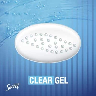 Secret Outlast Antiperspirant and Deodorant for Women, Clear Gel, Completely Clean Scent, 2.6 oz (Pack of 2) - Image 4